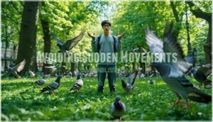 avoiding sudden movements