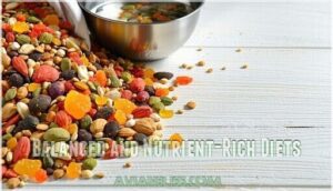 balanced and nutrient-rich diets
