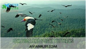 behavior and flight patterns
