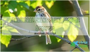 behavioral changes and posture analysis