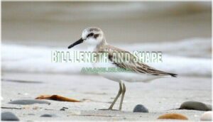 bill length and shape bill length and shape