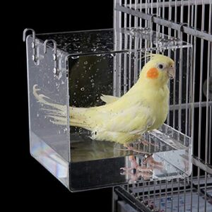 Bird Bath Cage, Cleaning Pet B08GCSB9FG
