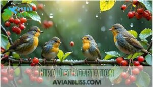 bird diet adaptation