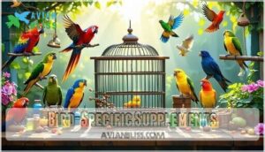 bird-specific supplements bird-specific supplements