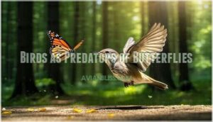 birds as predators of butterflies