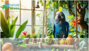 blue quaker parrot aliases
