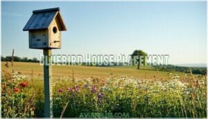 bluebird house placement