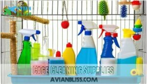 cage cleaning supplies
