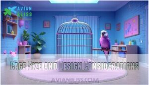 cage size and design considerations