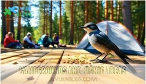 campgrounds and picnic areas