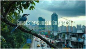 causes of sudden changes causes of sudden changes