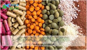 choosing right bird food