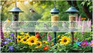 choosing the best bird feed