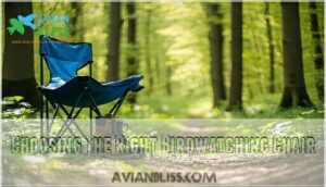 choosing the right birdwatching chair