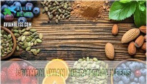 common avian nutritional needs