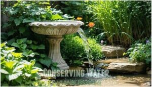 conserving water conserving water