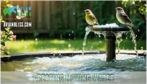 creating moving water