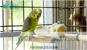 cuttlebone for beak maintenance