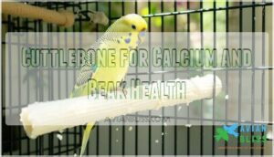 cuttlebone for calcium and beak health