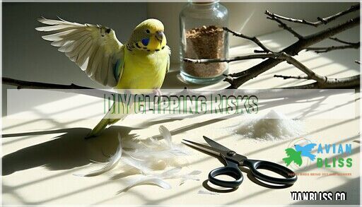 Stunning Blue Parakeet Safe Wing Clipping Checklist image