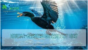 double-crested cormorant diet