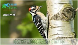 downy woodpecker details