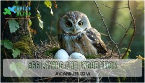 egg laying and incubation