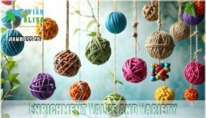 enrichment value and variety