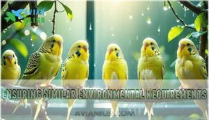 ensuring similar environmental requirements