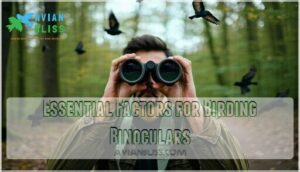 essential factors for birding binoculars