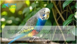 factors affecting budgie lifespan