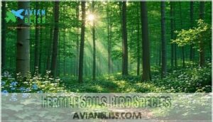 fertile soils bird species