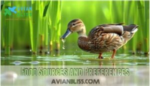 food sources and preferences