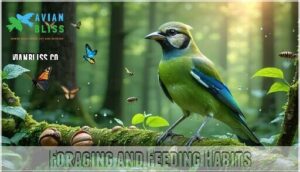 foraging and feeding habits