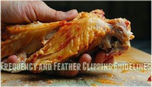 frequency and feather clipping guidelines