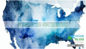 geographic distribution