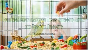 getting a baby parakeet costs things to know and tips for choosing