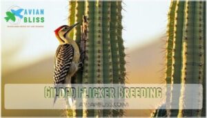 gilded flicker breeding