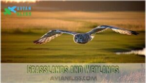 grasslands and wetlands