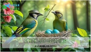 green jay breeding