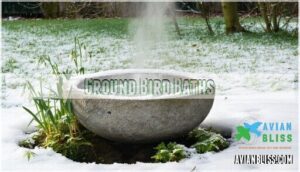 ground bird baths