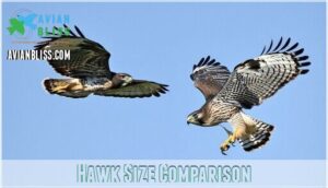 hawk size comparison