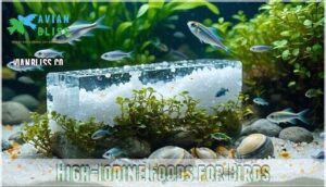 high-iodine foods for birds