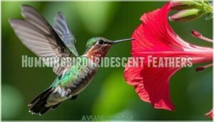 hummingbird iridescent feathers