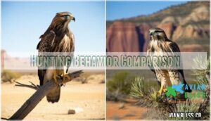 hunting behavior comparison hunting behavior comparison
