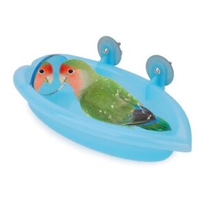 Hypeety Bird Bath with Mirror B07MZWBHK6