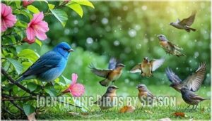 identifying birds by season