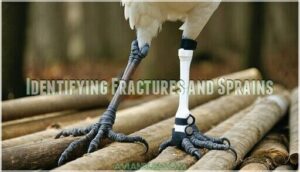 identifying fractures and sprains