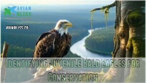 identifying juvenile bald eagles for conservation