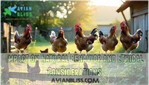 impact on natural behavior and ethical considerations